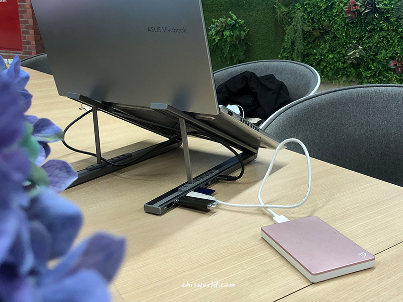 Choetech M48筆電支架集線器