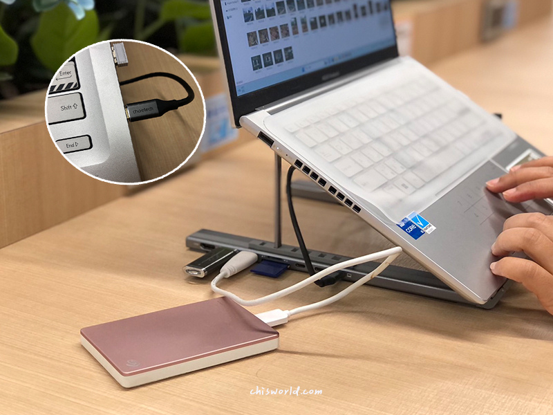 Choetech M48筆電支架集線器