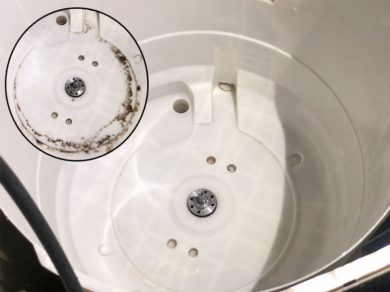 智樂家洗衣機清洗成果