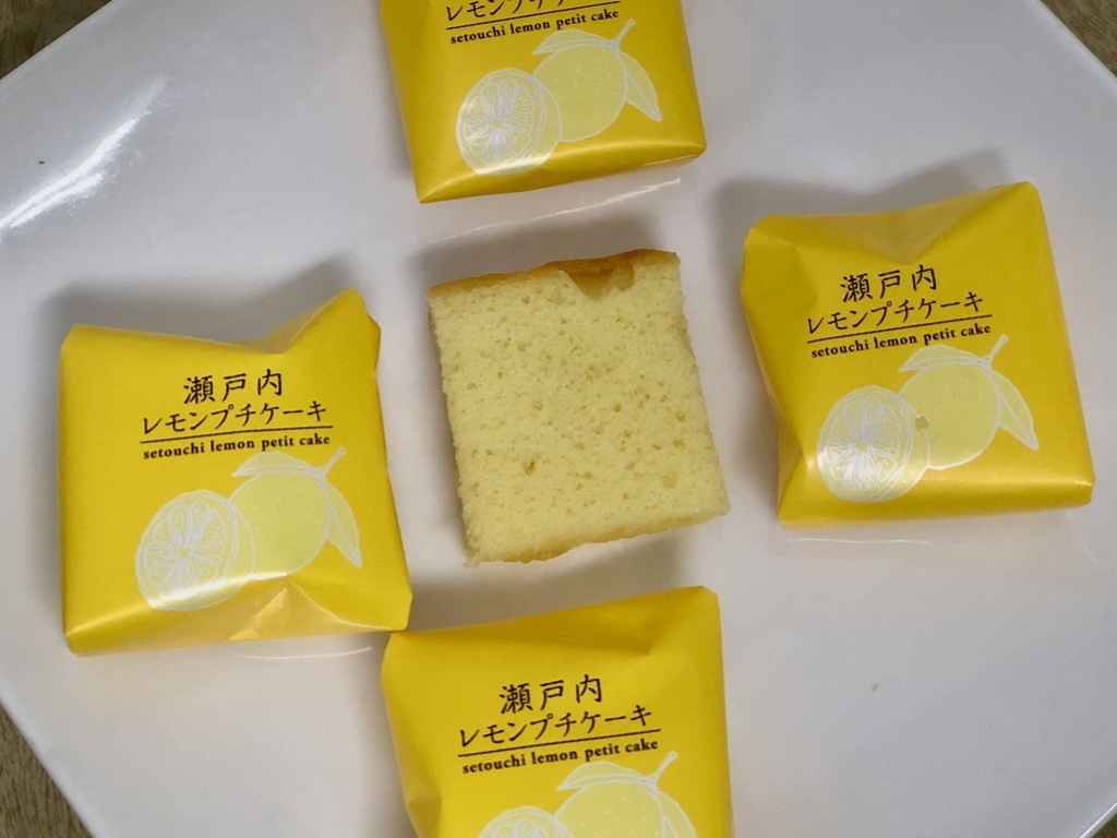 瀨戶內檸檬風味蜂蜜蛋糕，一口一個剛剛好