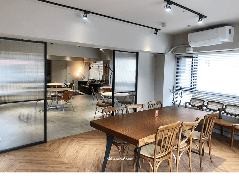 嶼里with you有包廂用餐空間,適合小團體