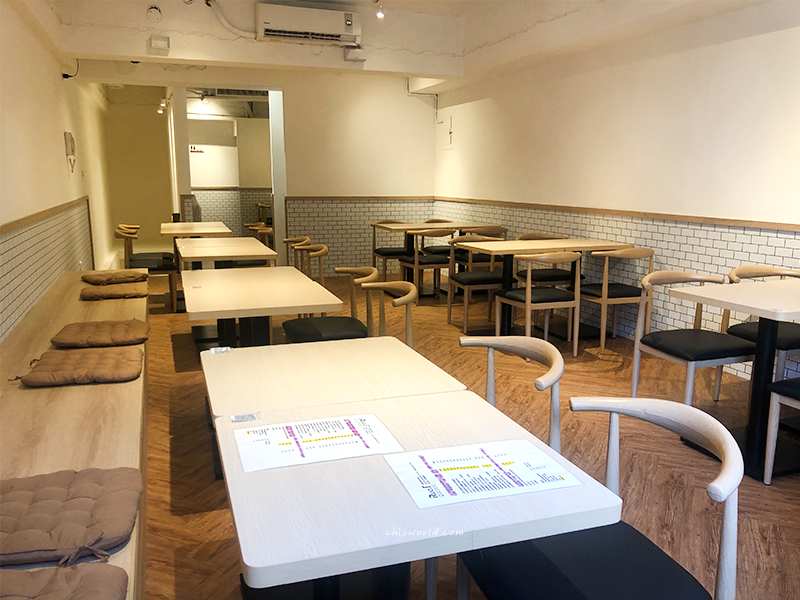 RUO.T. Teppanyaki鐵板料理用餐區簡單乾淨舒適