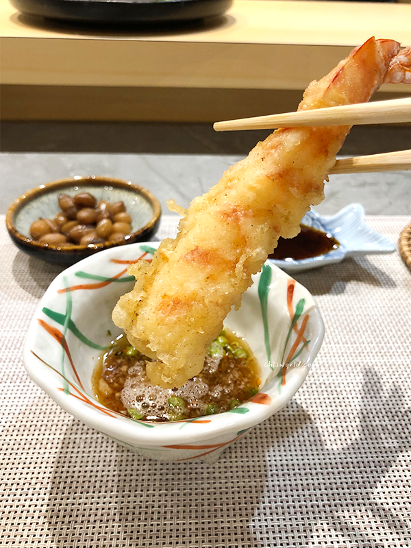 鮨初日式無菜單料理明蝦天婦羅不油膩