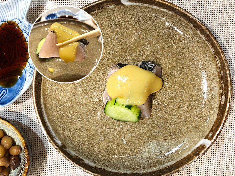 鮨初日式無菜單料理提供鰆魚刺身