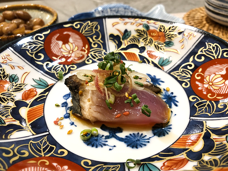 鮨初日式無菜單料理炙燒鰹魚美味鮮嫩