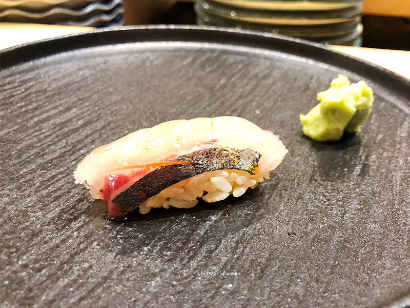 鮨初日式無菜單料理提供罕見的鹿兒島考生壽司