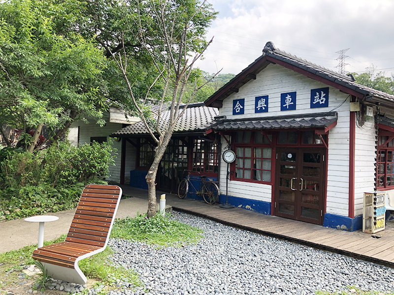 新竹合興車站日式風情的木造候車室