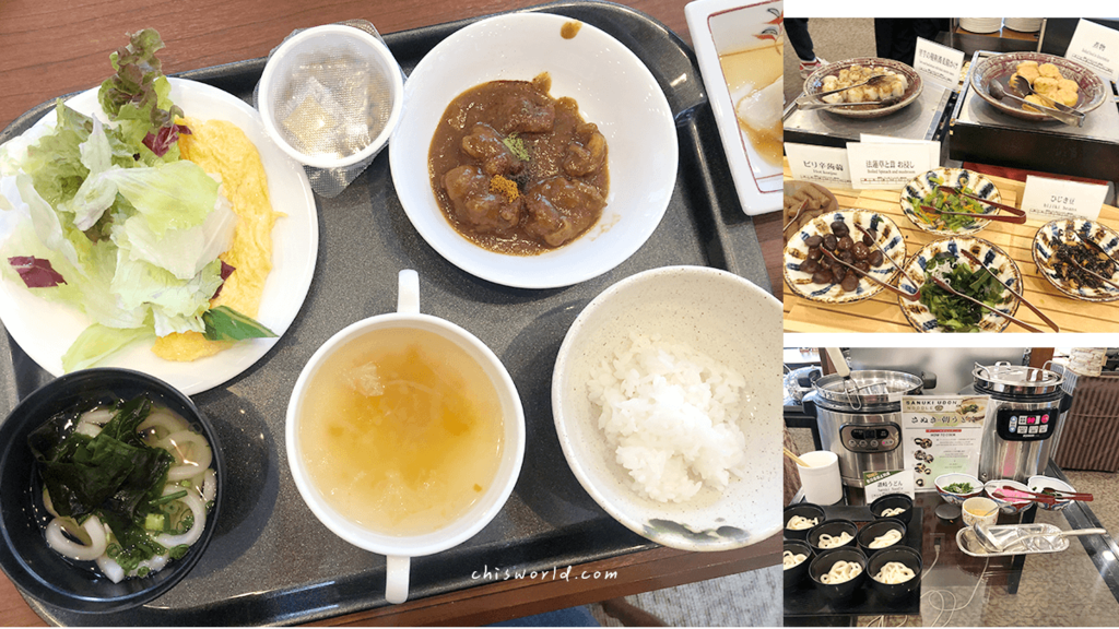 香川高松國際飯店早餐採自助式