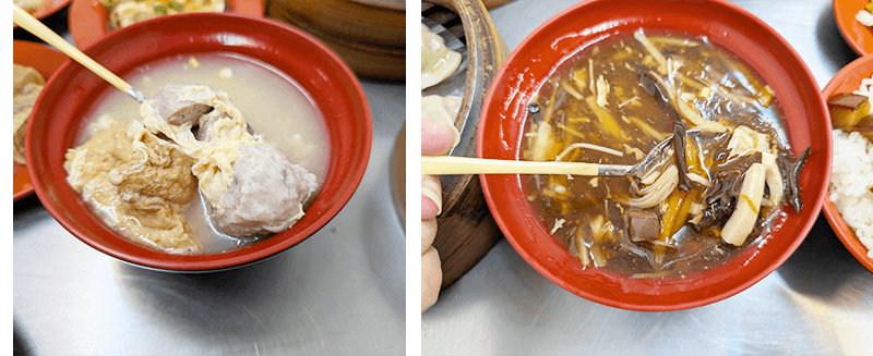 嘉義民雄蒸極軒湯品料好實在