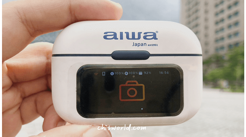AIWA 愛華 AT-H03 EDGE 耳夾式真無線藍牙耳機使用心得充電盒也有相機快門功能