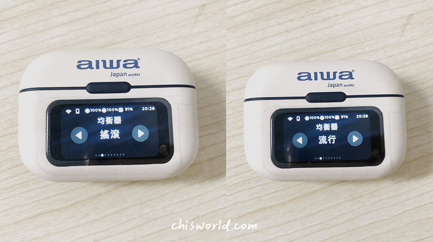 AIWA 愛華 AT-H03 EDGE 耳夾式真無線藍牙耳機使用心得有5段EQ設定