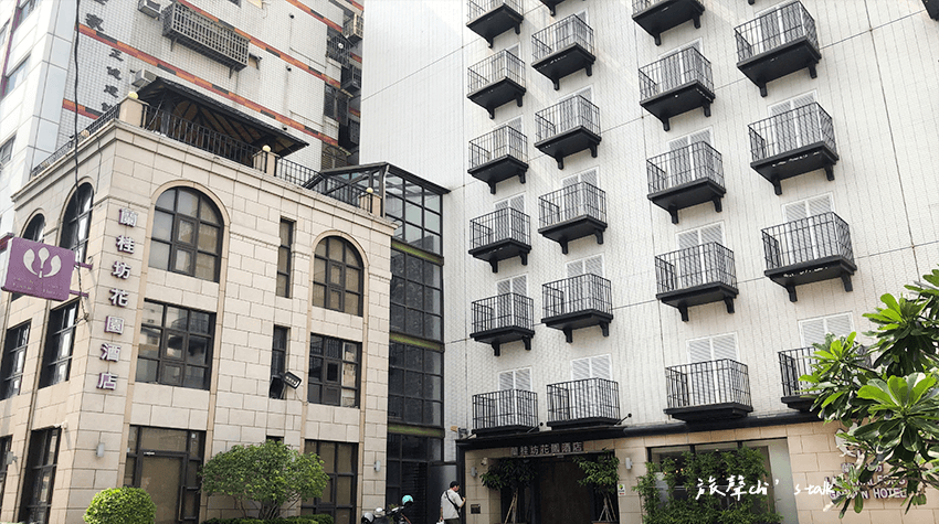 嘉義蘭桂坊花園酒店外觀
