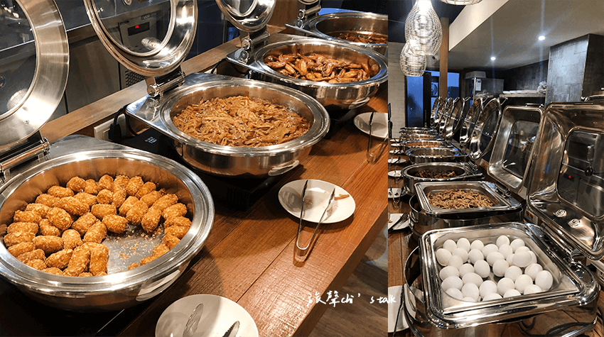 嘉義蘭桂坊花園酒店自助式早餐豐富多樣