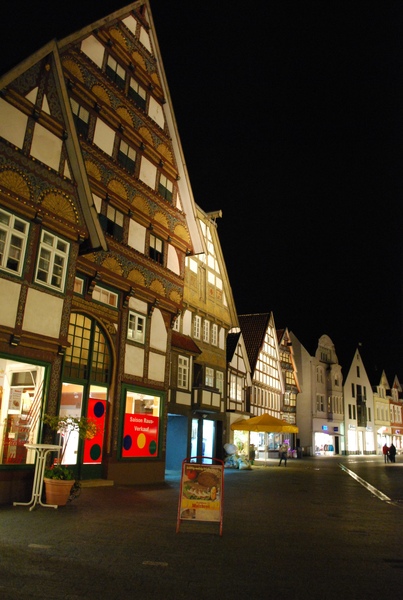 Bad Salzuflen現在是個溫泉小鎮, 有100多年的歷史, 房子大部分都保留傳統特色