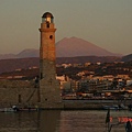 chania--燈塔暮色