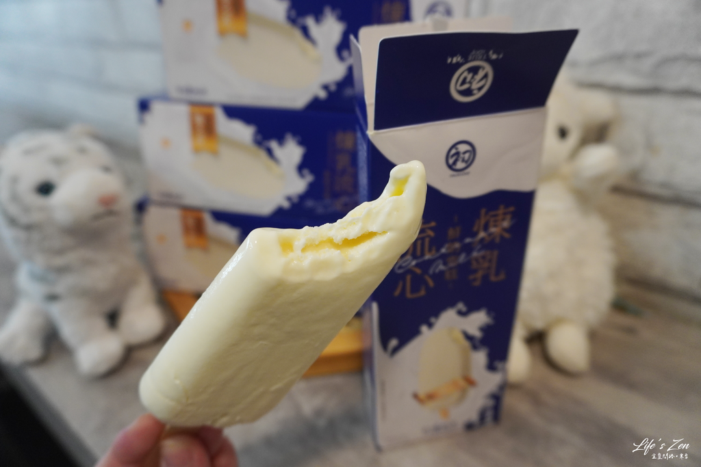 全家新品｜初鹿牧場-煉乳流心鮮奶雪糕好吃嗎？夏日炎炎的冰涼甜品又香又驚喜｜天界之舟 行善濟世3.png