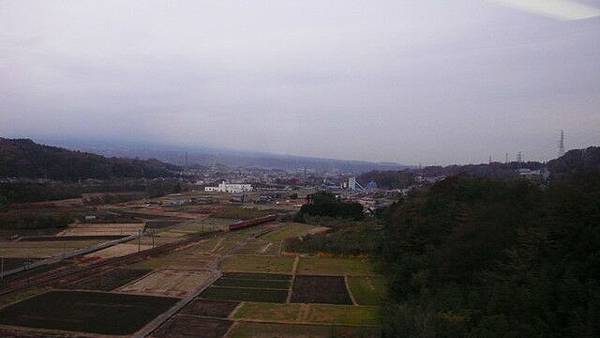 新幹線上的風景