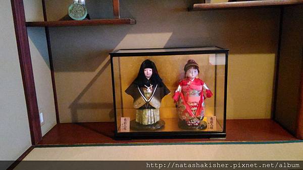 頭牌藝伎專屬房間才會有的"市松人形"