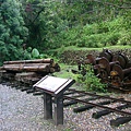 運輸木頭的舊鐵道