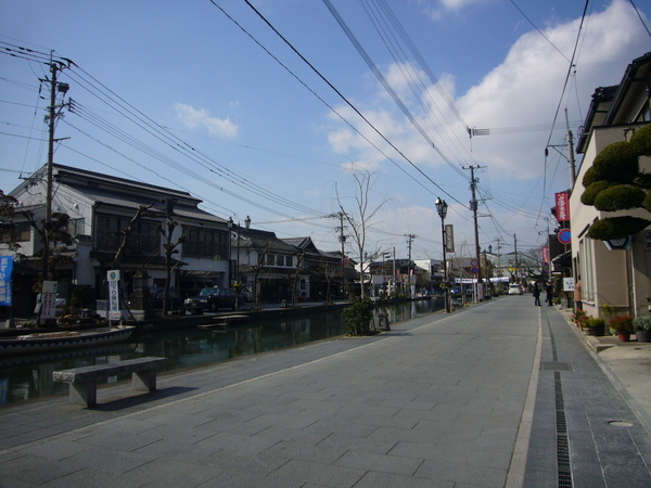 柳川的街道