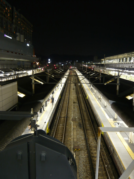 京都車站的鐵道