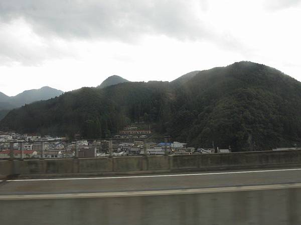 前往高山地區 IN 巴士上