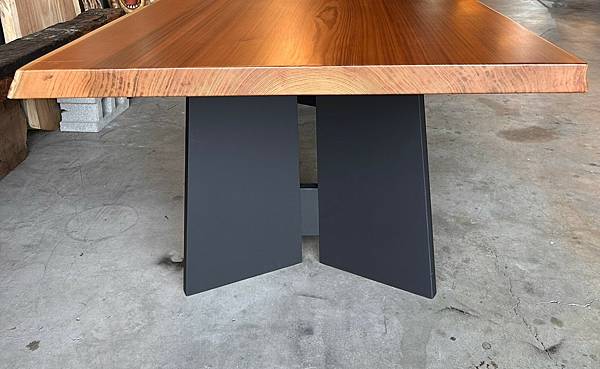最新原木造型桌腳-V型桌腳