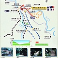 水濂洞水濂橋步道地圖