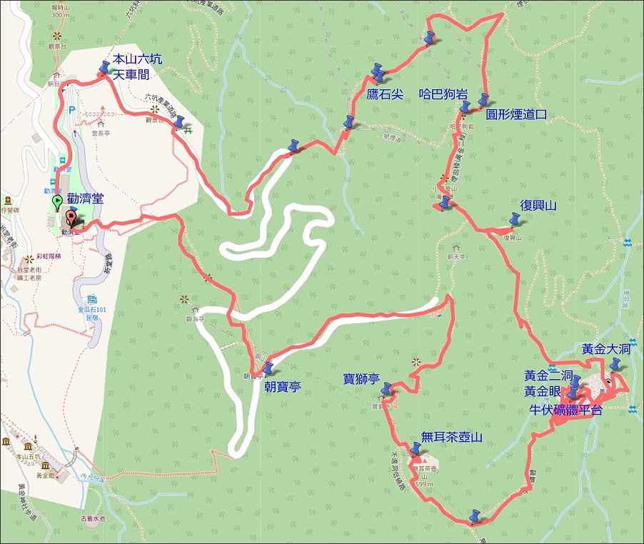 新北 走進金瓜石的任意門 上篇 勸濟堂 哈巴狗岩 復興山 黄金三洞 牛伏礦體 無耳茶壺山o形part1 當白雲飄進藍天 新北 走進金瓜石的任意門 上篇 勸濟堂 哈巴狗岩 復興山 黄金三洞 牛伏礦體 無耳茶壺山o形part1 當白雲飄進藍天