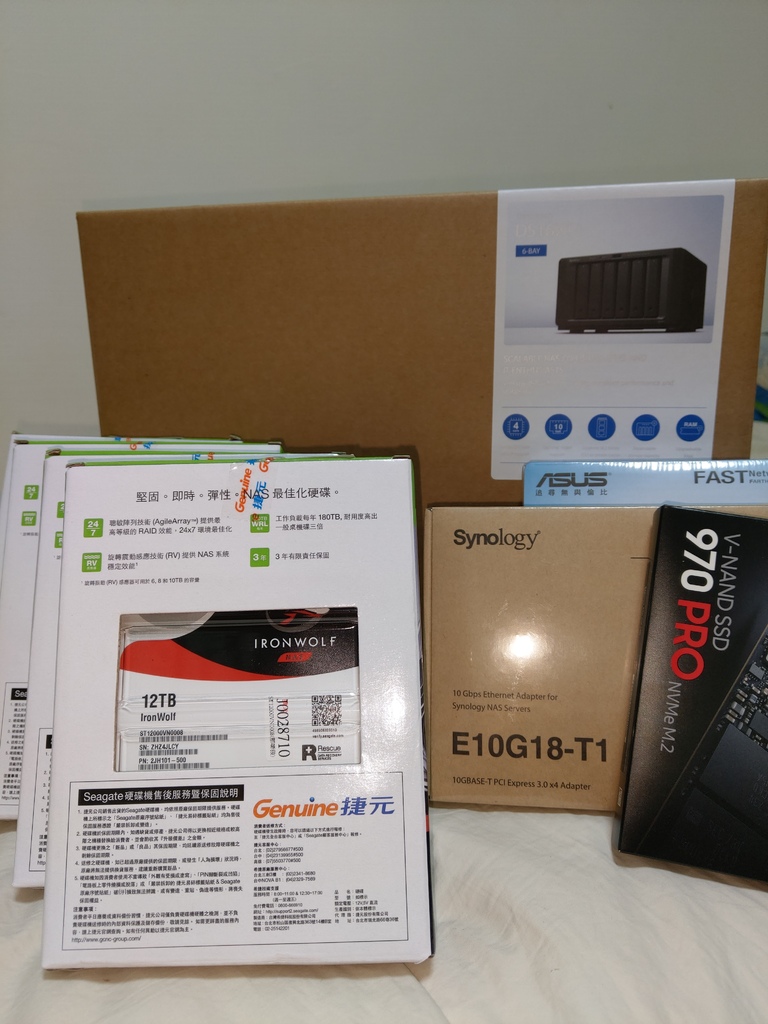 [開箱] Synology NAS ds1621+