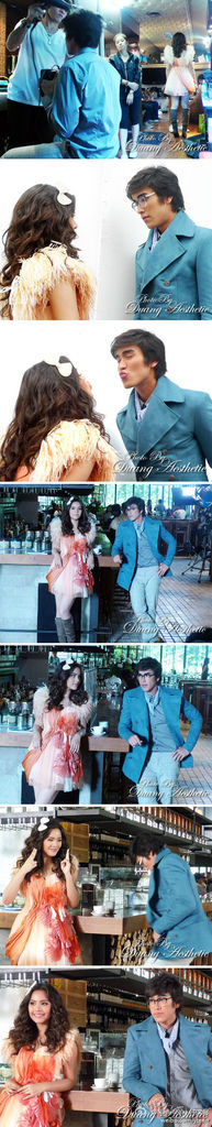 Nadech Yaya Mistine Angel Aura粉廣告拍攝幕後花絮1