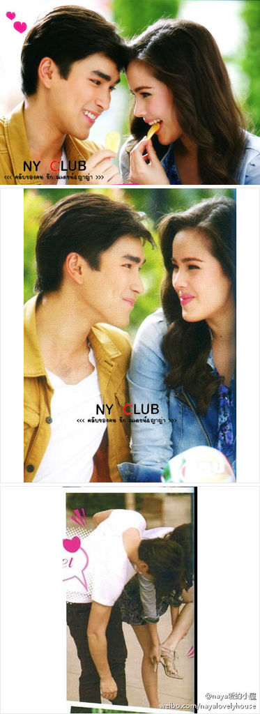 Nadech&Yaya《OHO》雜誌刊登的樂事廣告幕後幾張有愛照片的高清掃圖