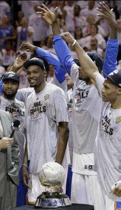 NBA西區正式改朝換代進入雷霆時期