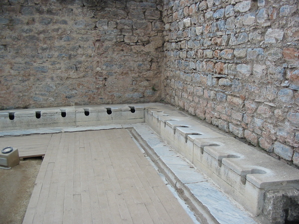 The public WC in the Roman era
