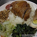 20110408_哆知味燒臘_玫瑰油雞腿飯75元