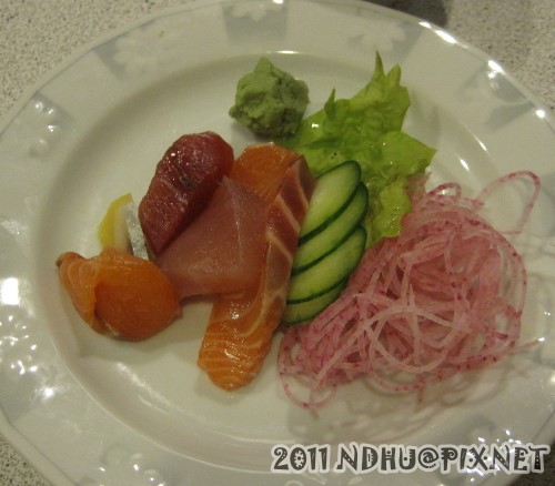 20110318_加賀日式料理定食-綜合特鮮生魚片