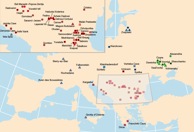 歐洲東南,採集狩獵、農夫、草原祖源,情慾流動的第一現場 歐洲東南,採集狩獵、農夫、草原祖源,情慾流動的第一現場