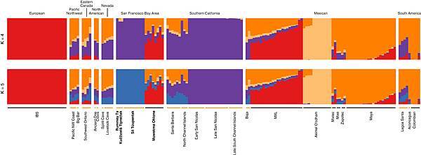 加州灣區,Ohlone 原住民祖先的古代DNA 加州灣區,Ohlone 原住民祖先的古代DNA