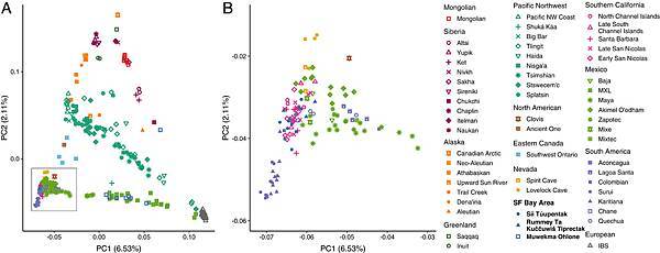 加州灣區,Ohlone 原住民祖先的古代DNA 加州灣區,Ohlone 原住民祖先的古代DNA
