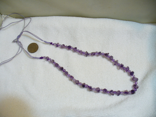 紫骨幹項鍊