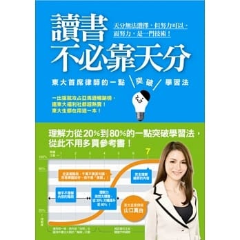讀書不必靠天分:東大首席律師的一點突破學習法.jpeg 讀書不必靠天分:東大首席律師的一點突破學習法.jpeg