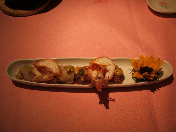 干貝明蝦海膽飯