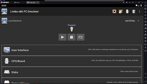 安卓模擬器, WINDOWS, Limbo, x86, x64