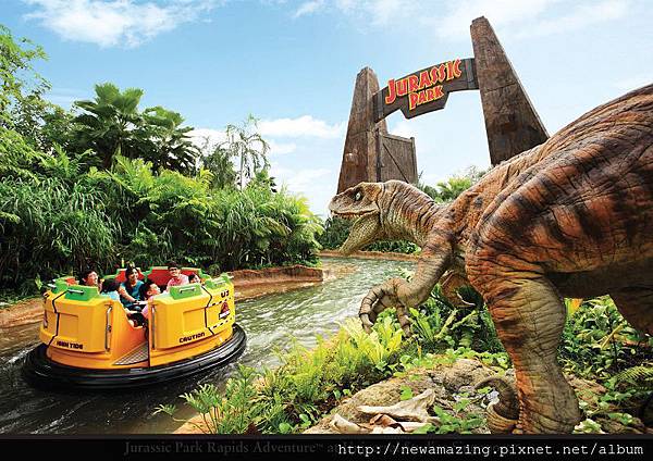 Jurassic Park Rapids Adventure at Universal Studios Singapore Jurassic Park Rapids Adventure at Universal Studios Singapore
