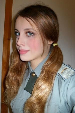 俄羅斯24歲空降女兵 俄羅斯24歲空降女兵