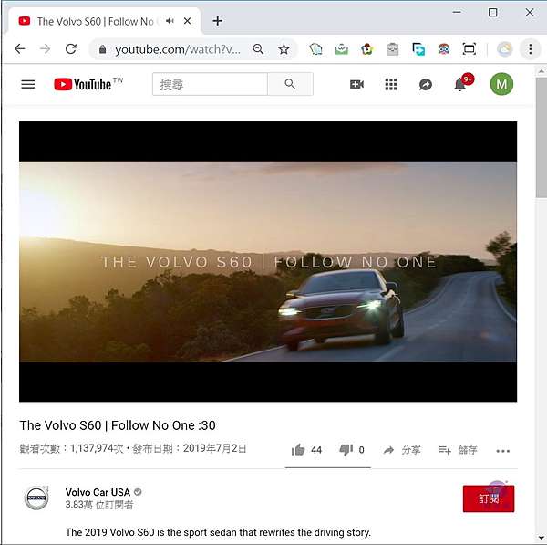 Volvo S60汽車電視廣告tv歌主題曲19 The New Volvo S60 配樂懶人包 Prince Pasquale Adam Hagstrand Lowtus With Strom Vibrant Souls Follow No One 瑞典富豪沃爾沃19年式廣告歌曲