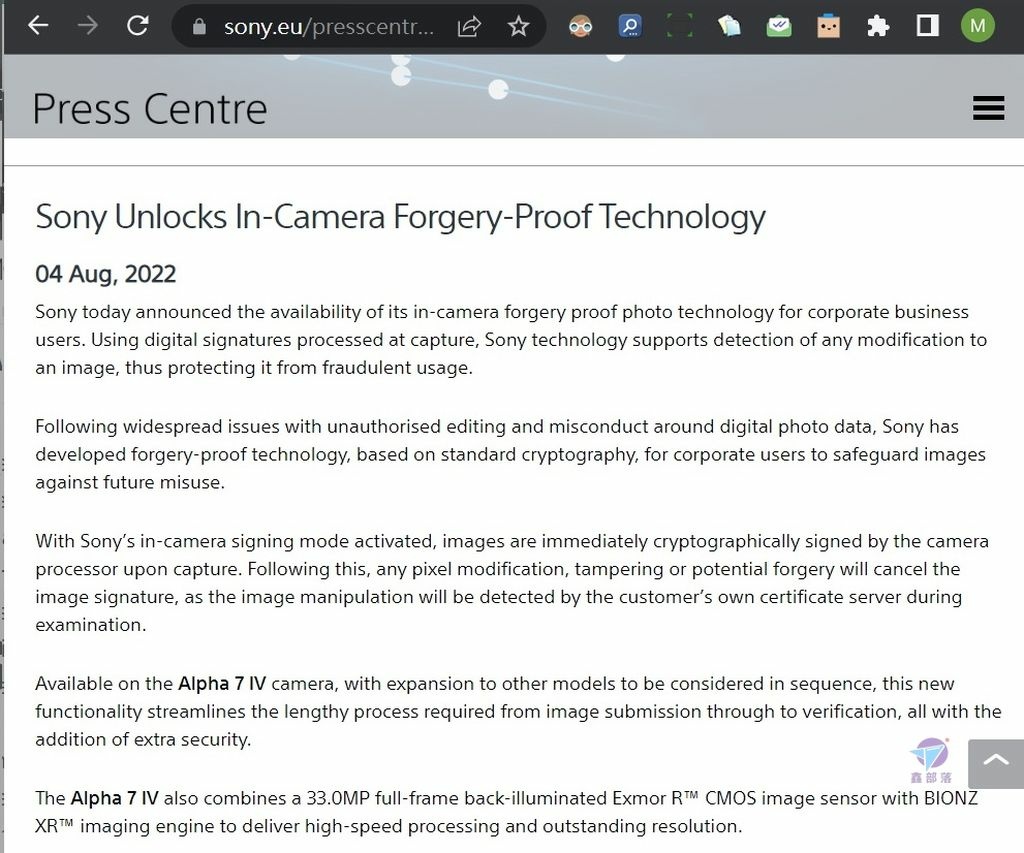 Pixnet-1125-122 Sony Unlocks In-Camera Forgery-Proof Technology 02_结果.jpg