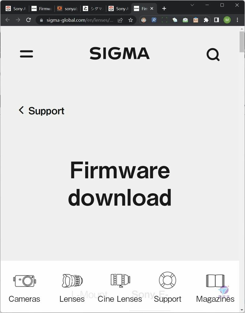 SIGMA鏡頭韌體更新訊息【2023版SIGMA Lens firmware download】－鑫部落 心經營!｜痞客邦