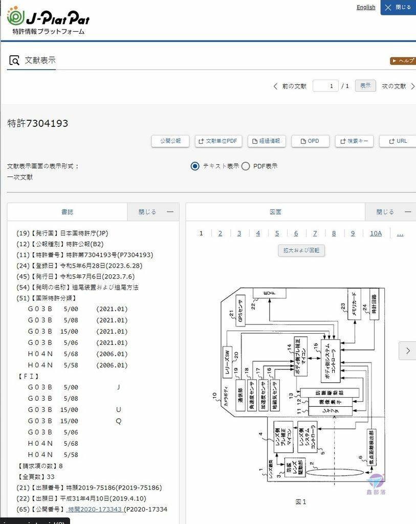 Pixnet-1424-006_ omds patent 7304193_结果.jpg