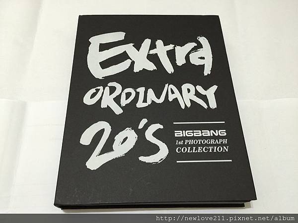離別的開箱-BIGBANG Extraordinary 20's 寫真書－中了韓國♥毒